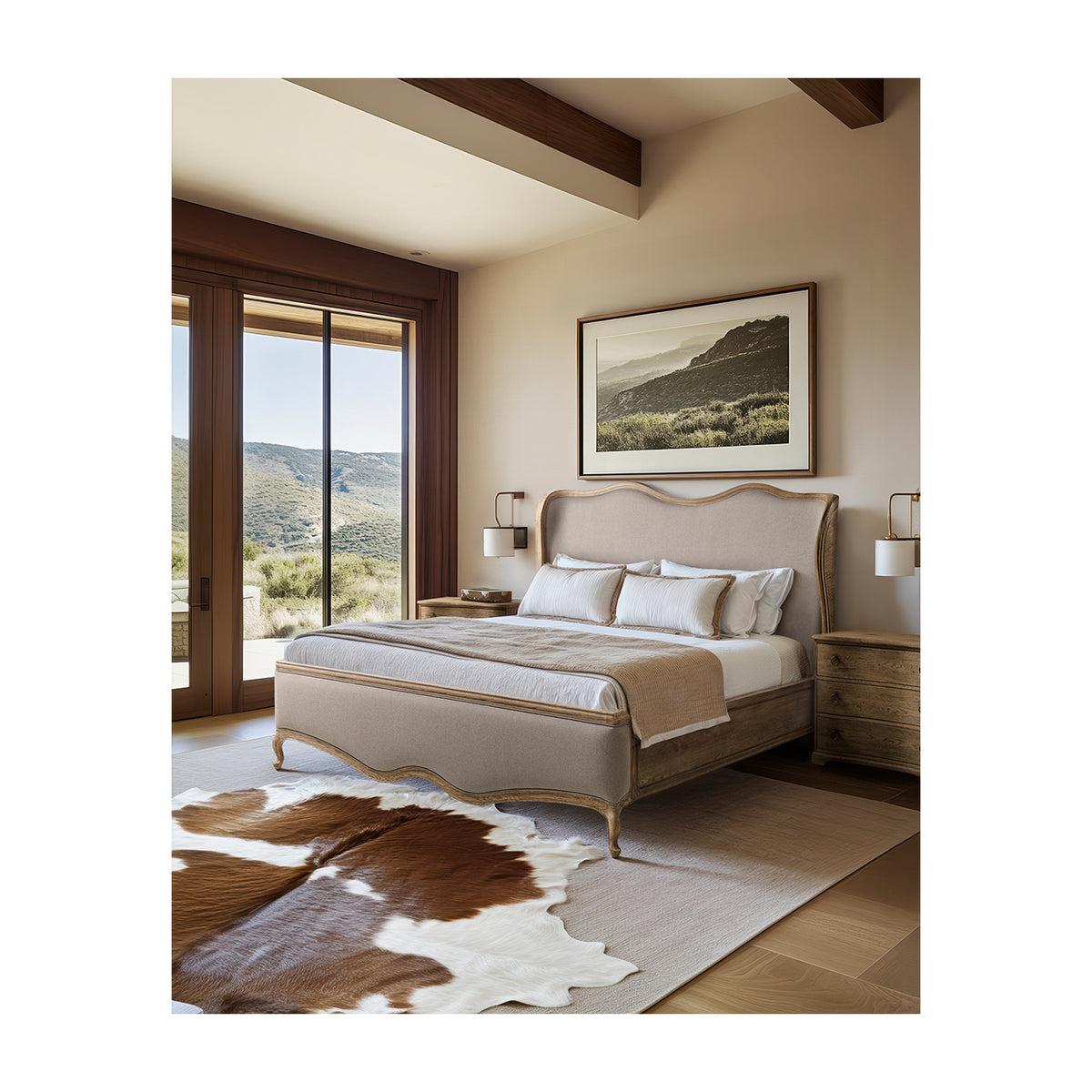 Echo Canyon Upholstered King Bed