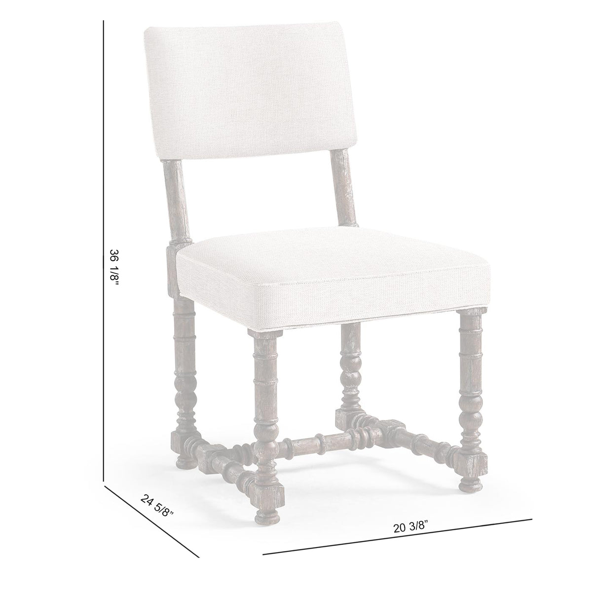 Caldera Oscura Upholstered Side Chair