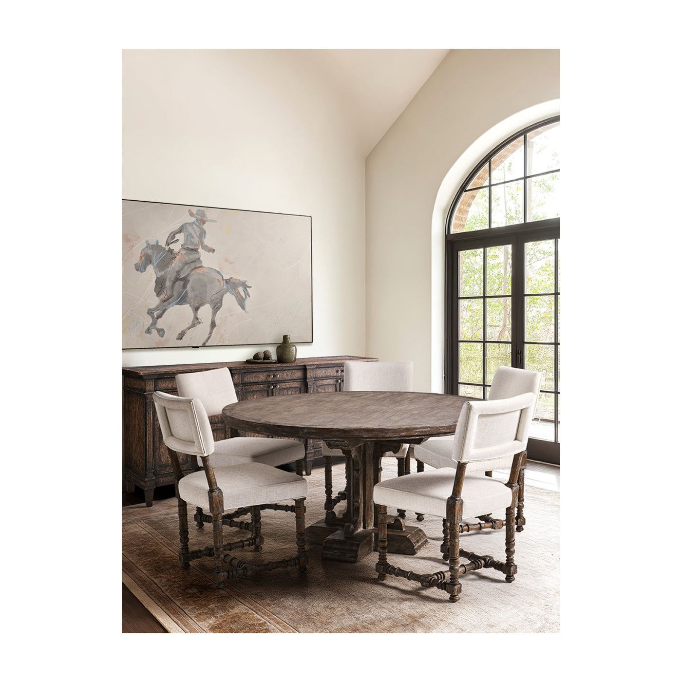 Caldera Oscura Upholstered Side Chair