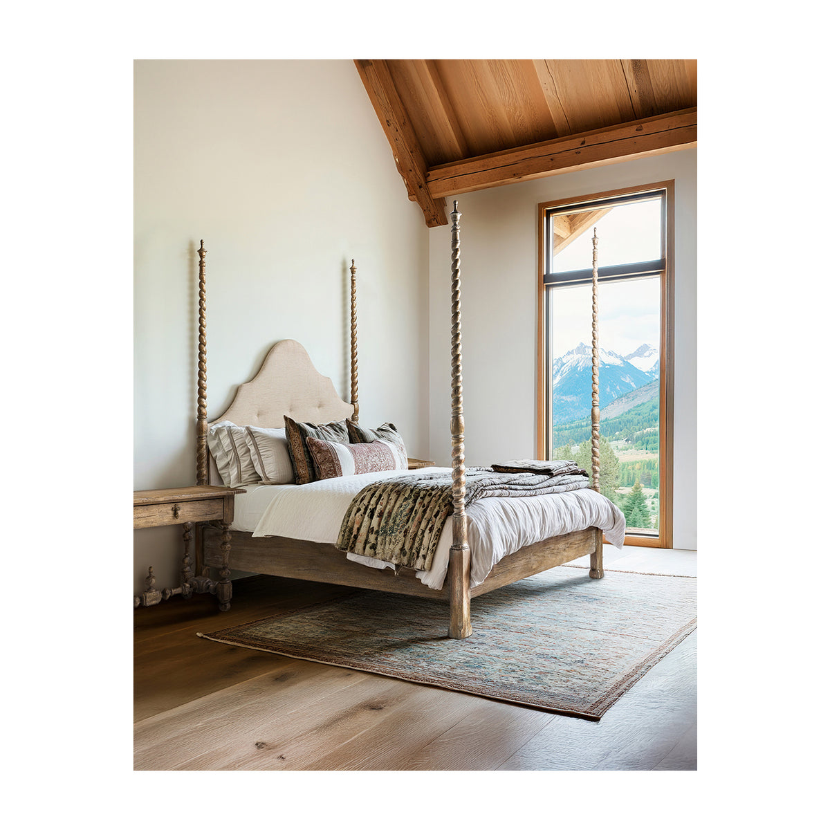 Caldera Poster King Bed