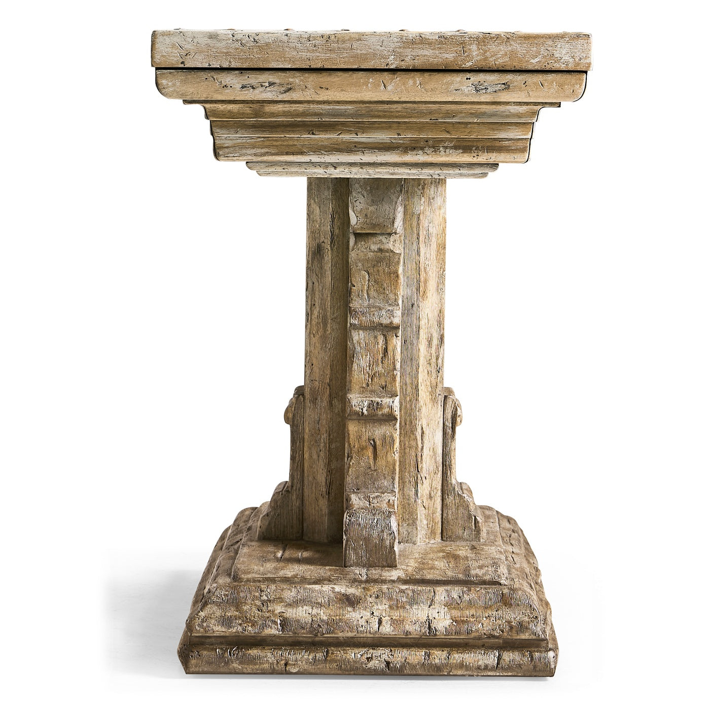 Caldera Pedestal-Base Side Table