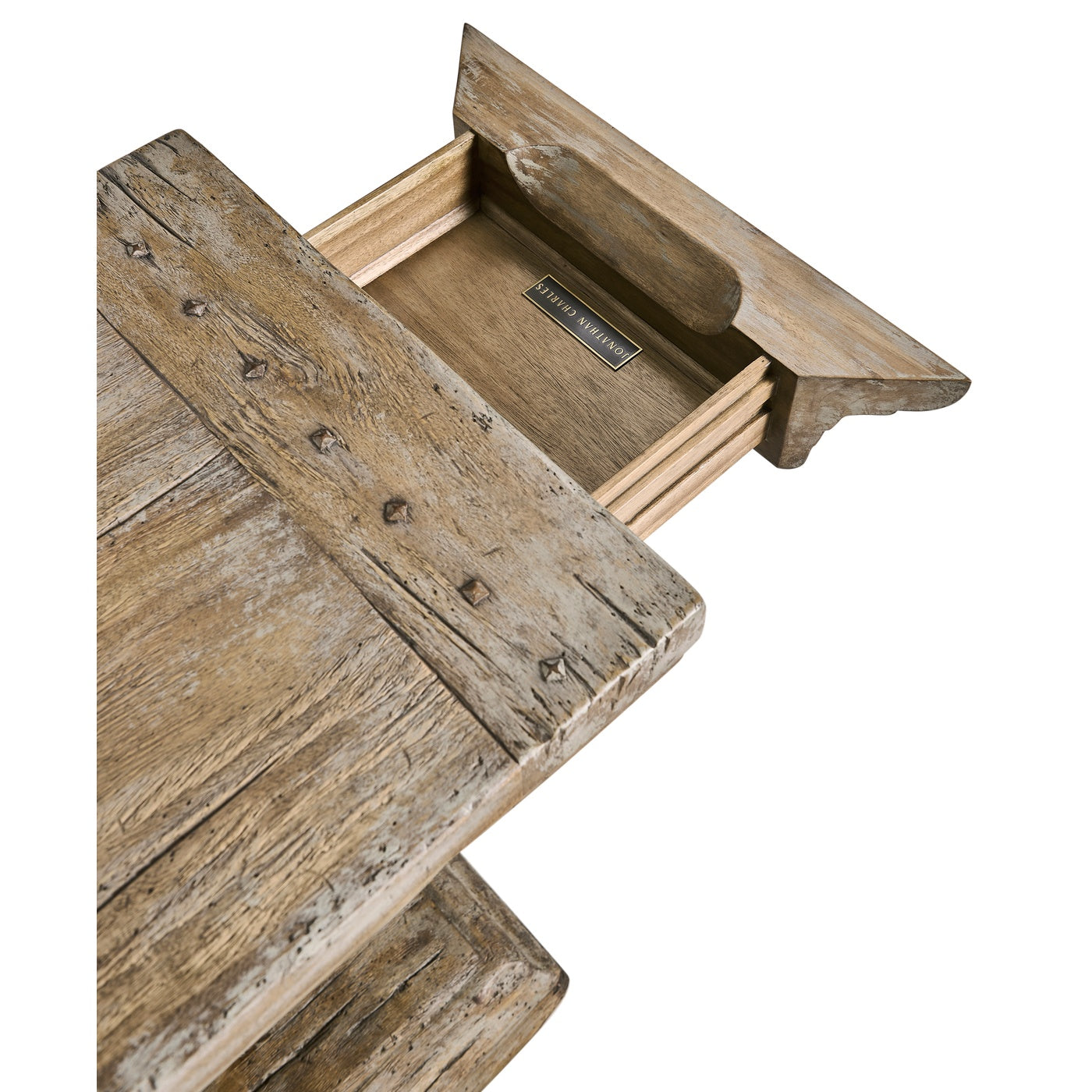 Caldera Pedestal-Base Side Table