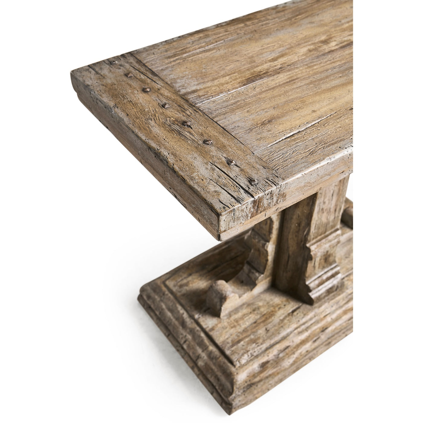 Caldera Pedestal-Base Side Table
