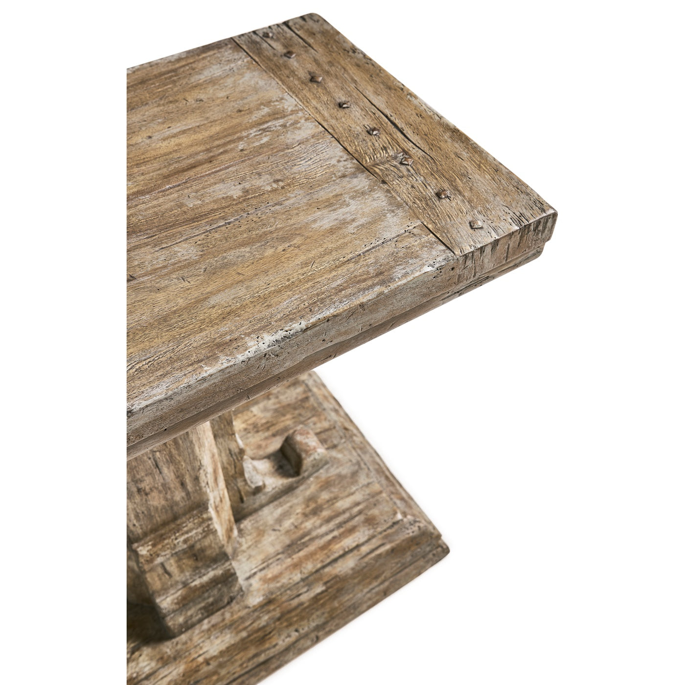 Caldera Pedestal-Base Side Table