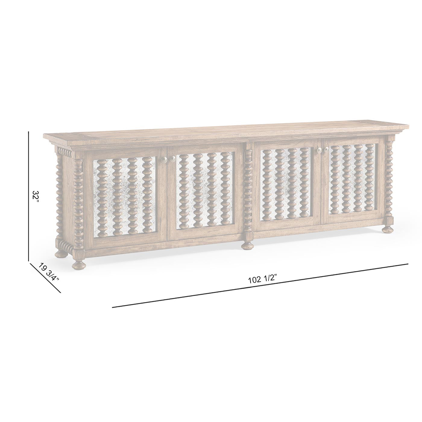 Tamarisk Entertainment Credenza