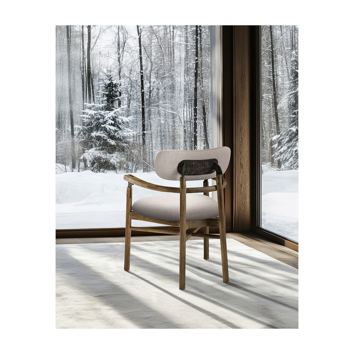 Stone Ridge Upholstered Dining Arm Chair