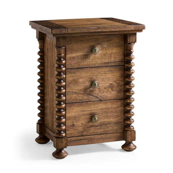 Tamarisk 3 Drawer Narrow Nightstand