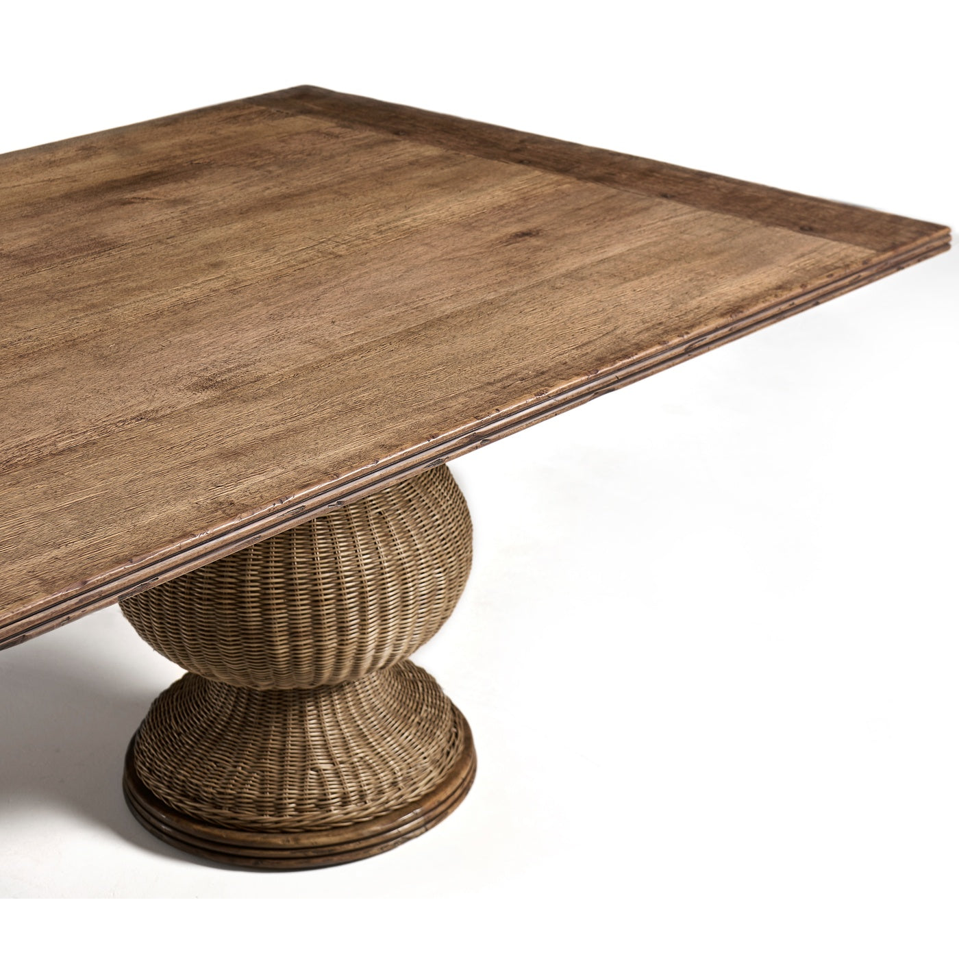 Palm Court Rattan Dining Table 120"