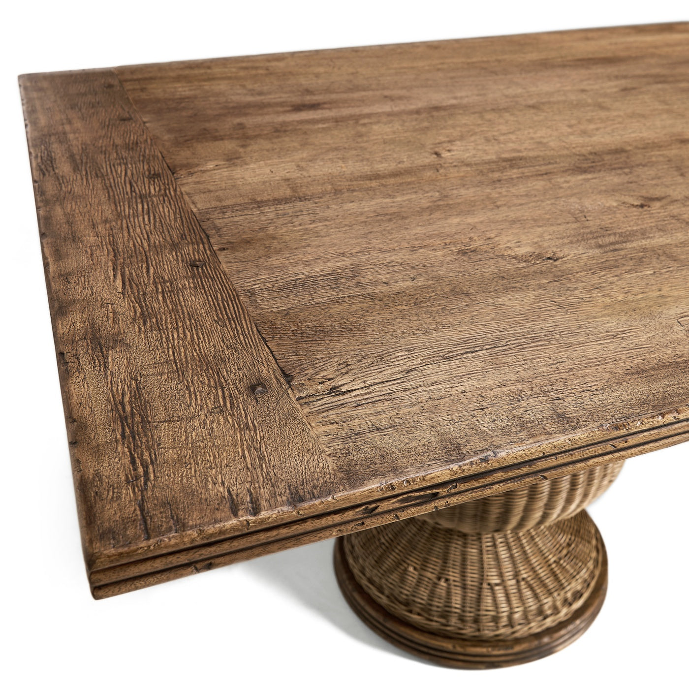 Palm Court Rattan Dining Table 120"