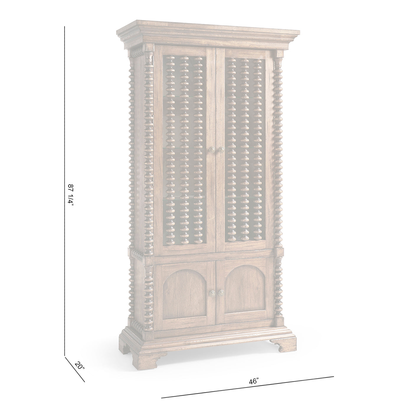 Tamarisk Tall Cabinet
