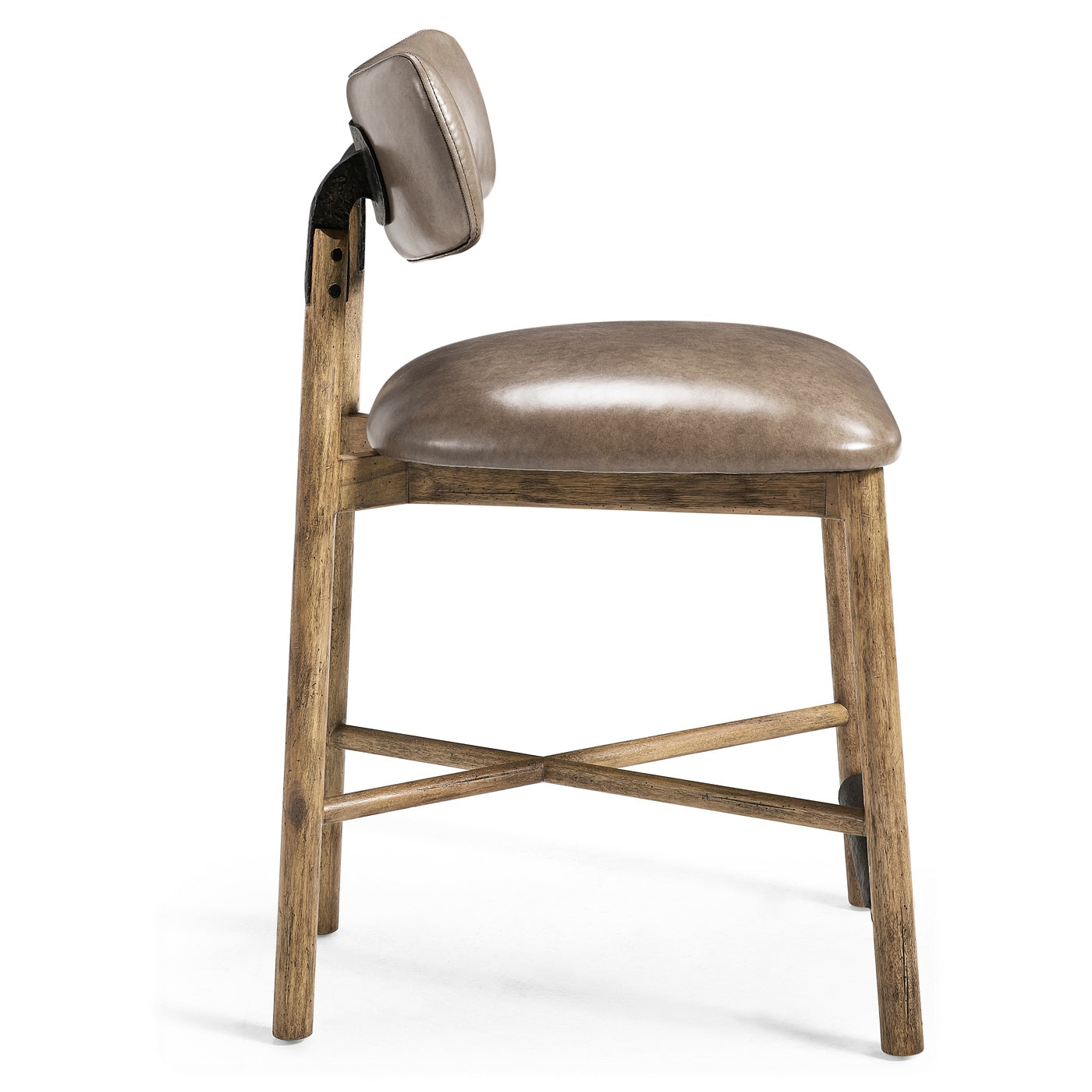 Stone Ridge Leather Counter Stool