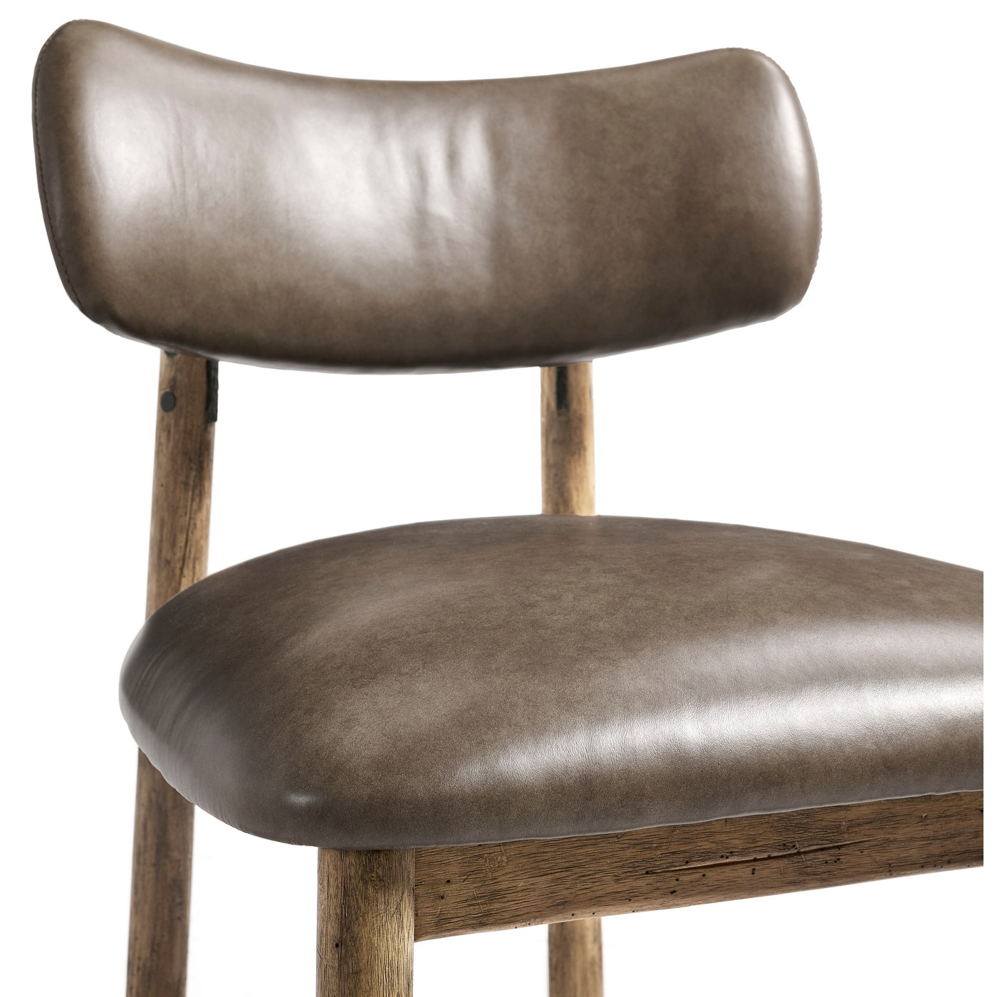 Stone Ridge Leather Counter Stool