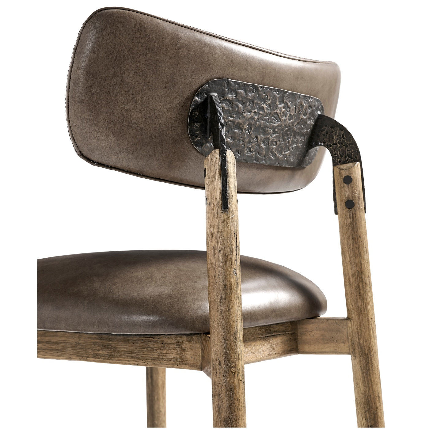Stone Ridge Leather Counter Stool