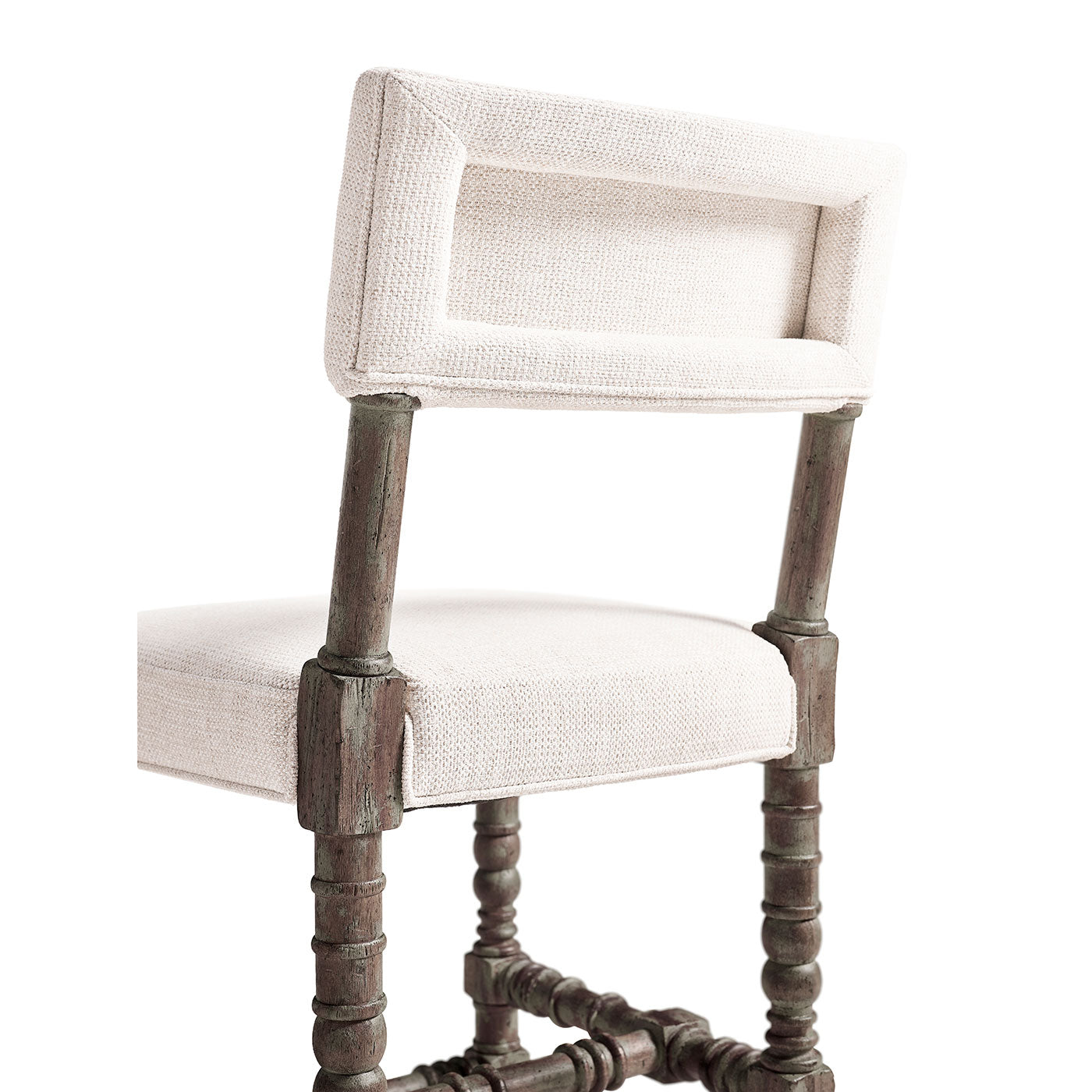 Caldera Oscura Upholstered Armless Counter Stool