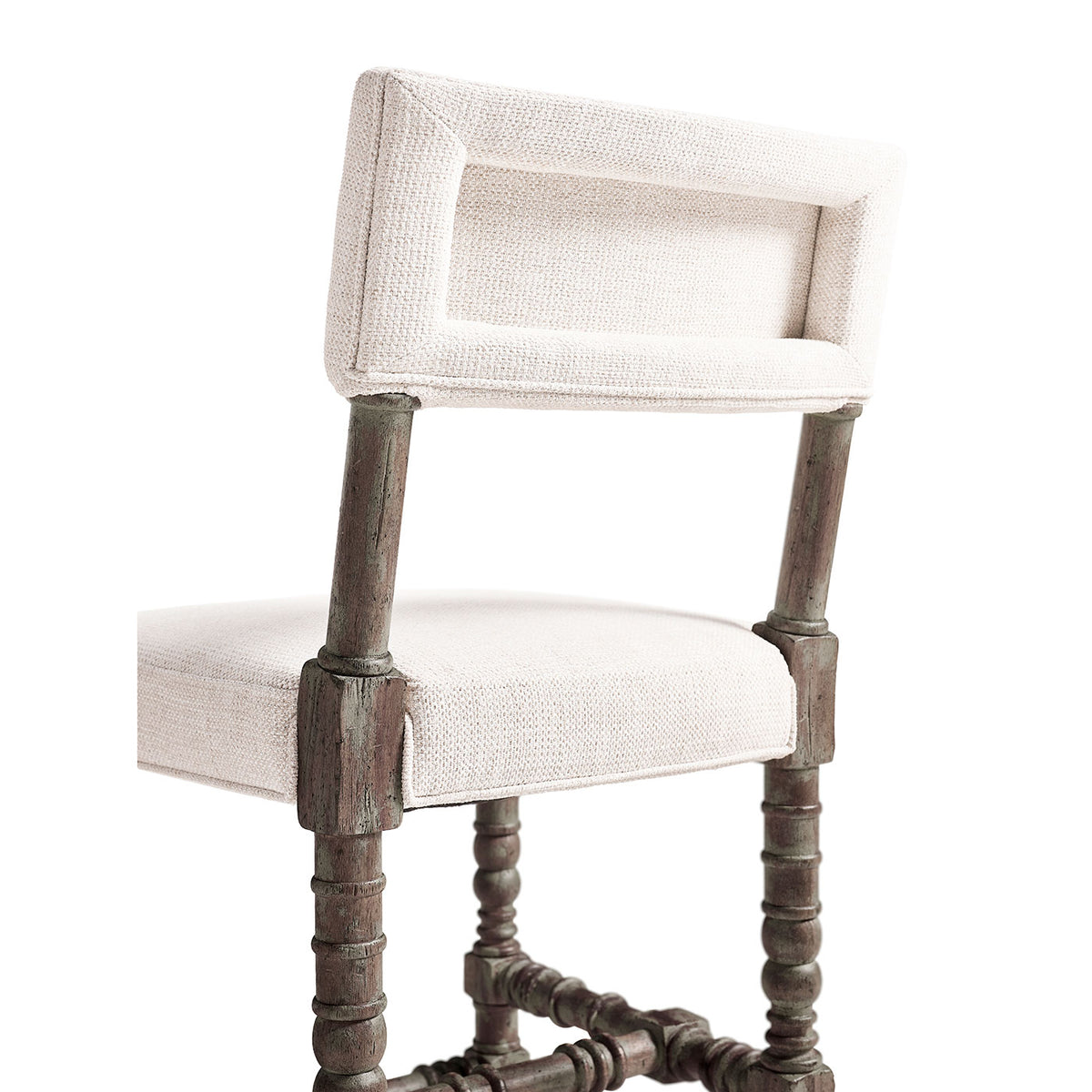 Caldera Oscura Upholstered Armless Counter Stool