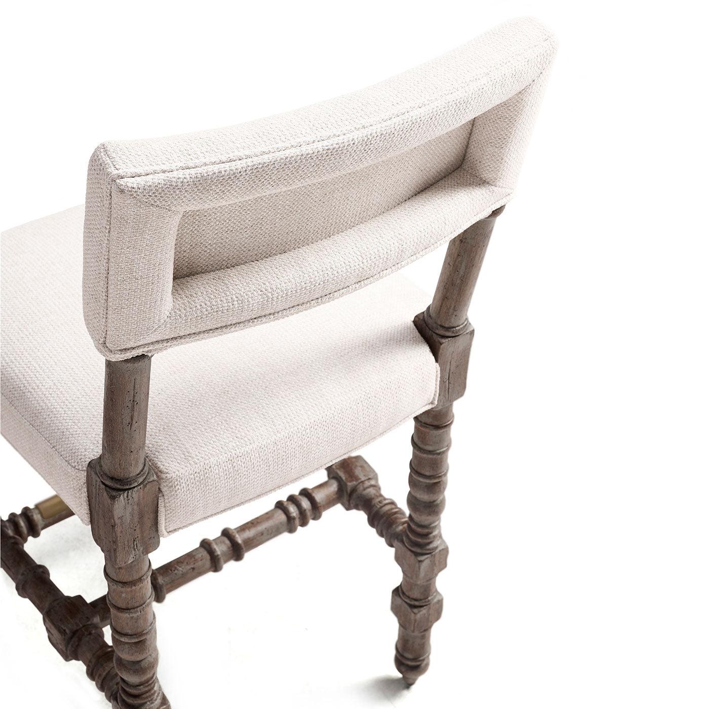 Caldera Oscura Upholstered Armless Counter Stool