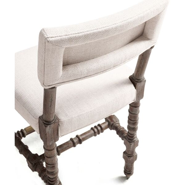 Caldera Oscura Upholstered Armless Counter Stool