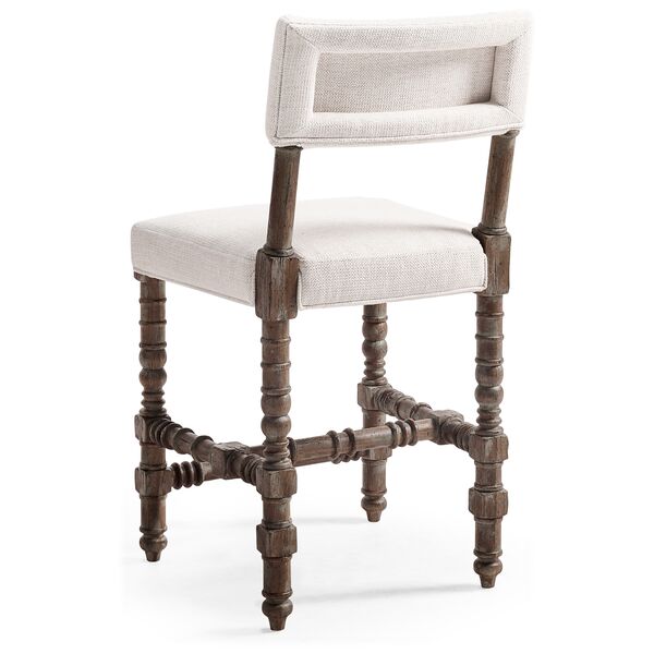Caldera Oscura Upholstered Armless Counter Stool