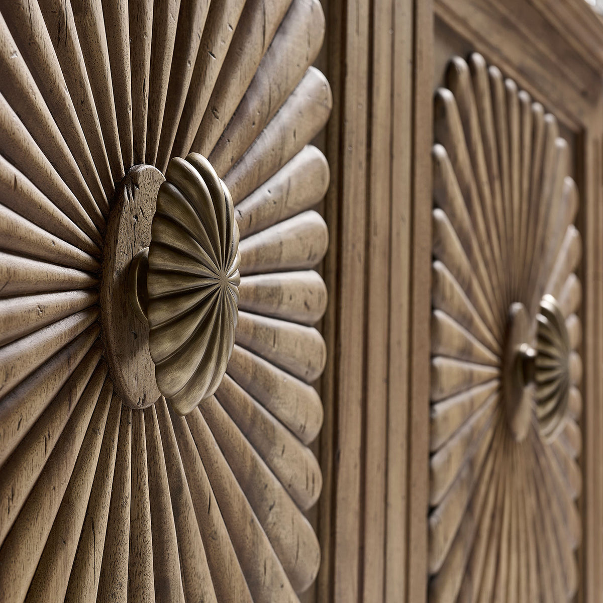Palm Court Starburst Bar Cabinet