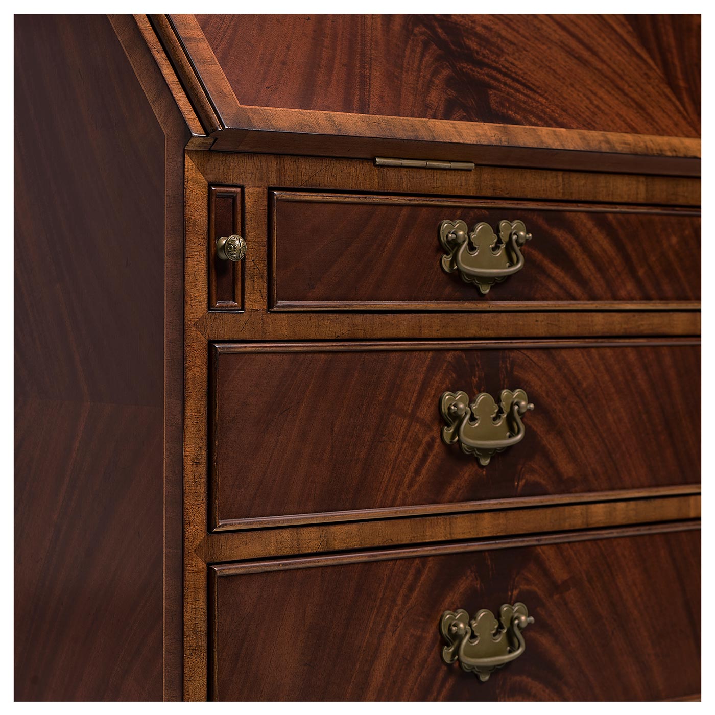 Buckingham Georgian Mahogany Secretary