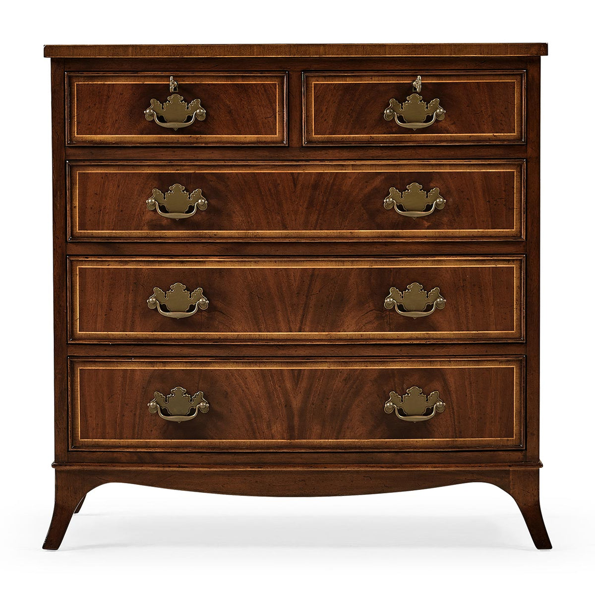 Buckingham Mahogany Bedside Chest of Drawers