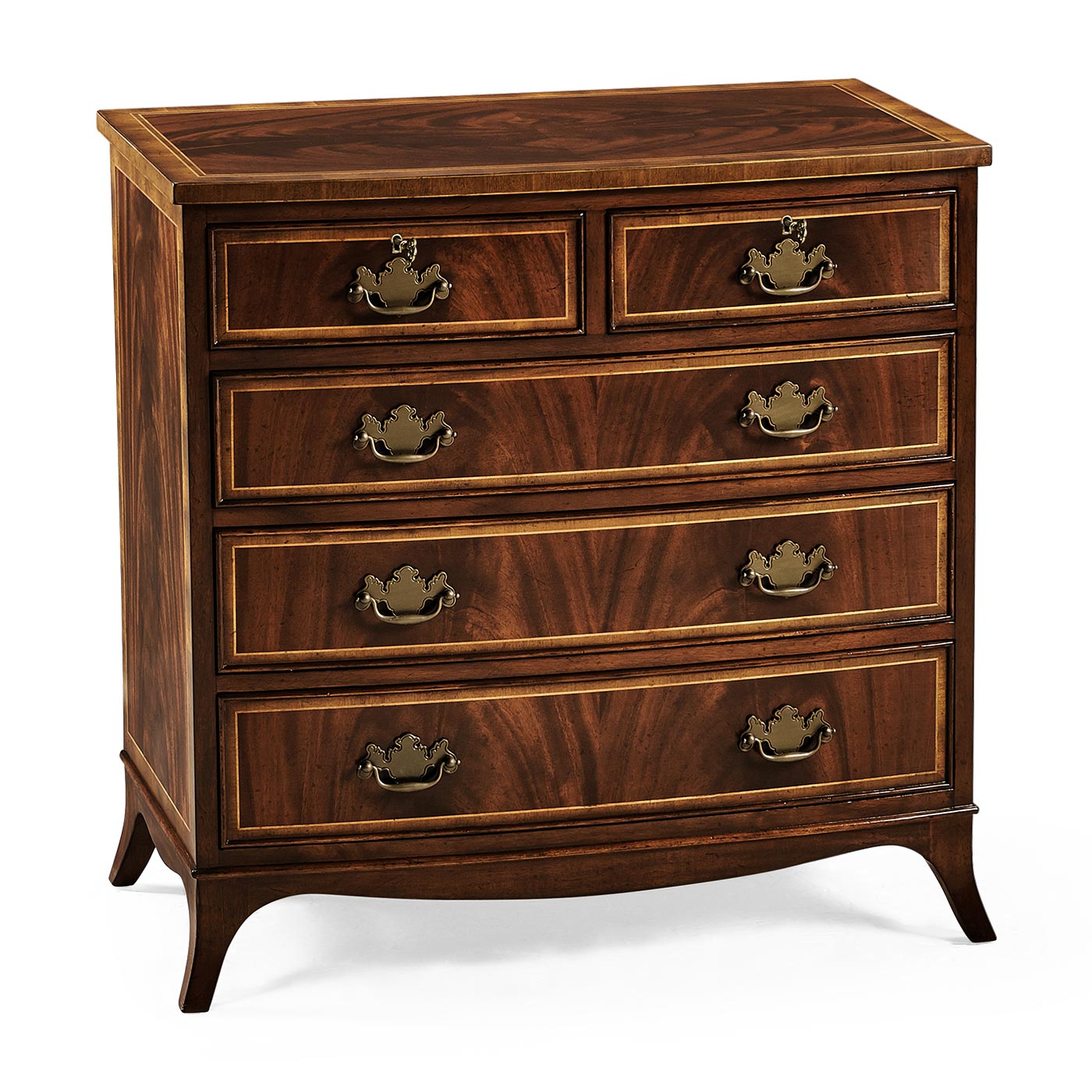 Buckingham Mahogany Bedside Chest of Drawers