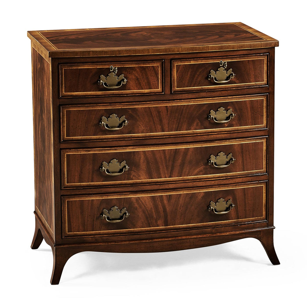 Buckingham Mahogany Bedside Chest of Drawers