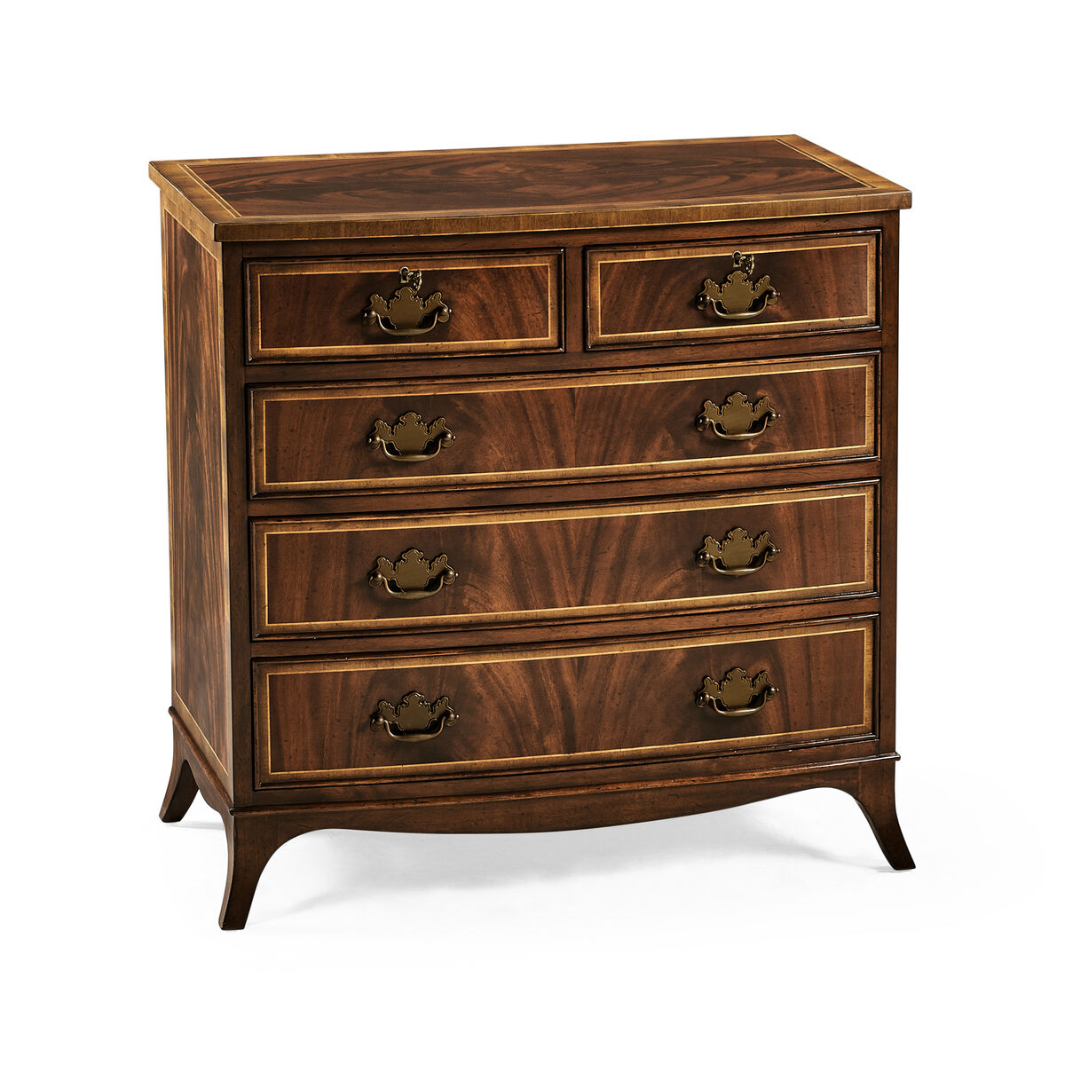 Buckingham Bedside Chest of Drawers ( 492262-MAH )