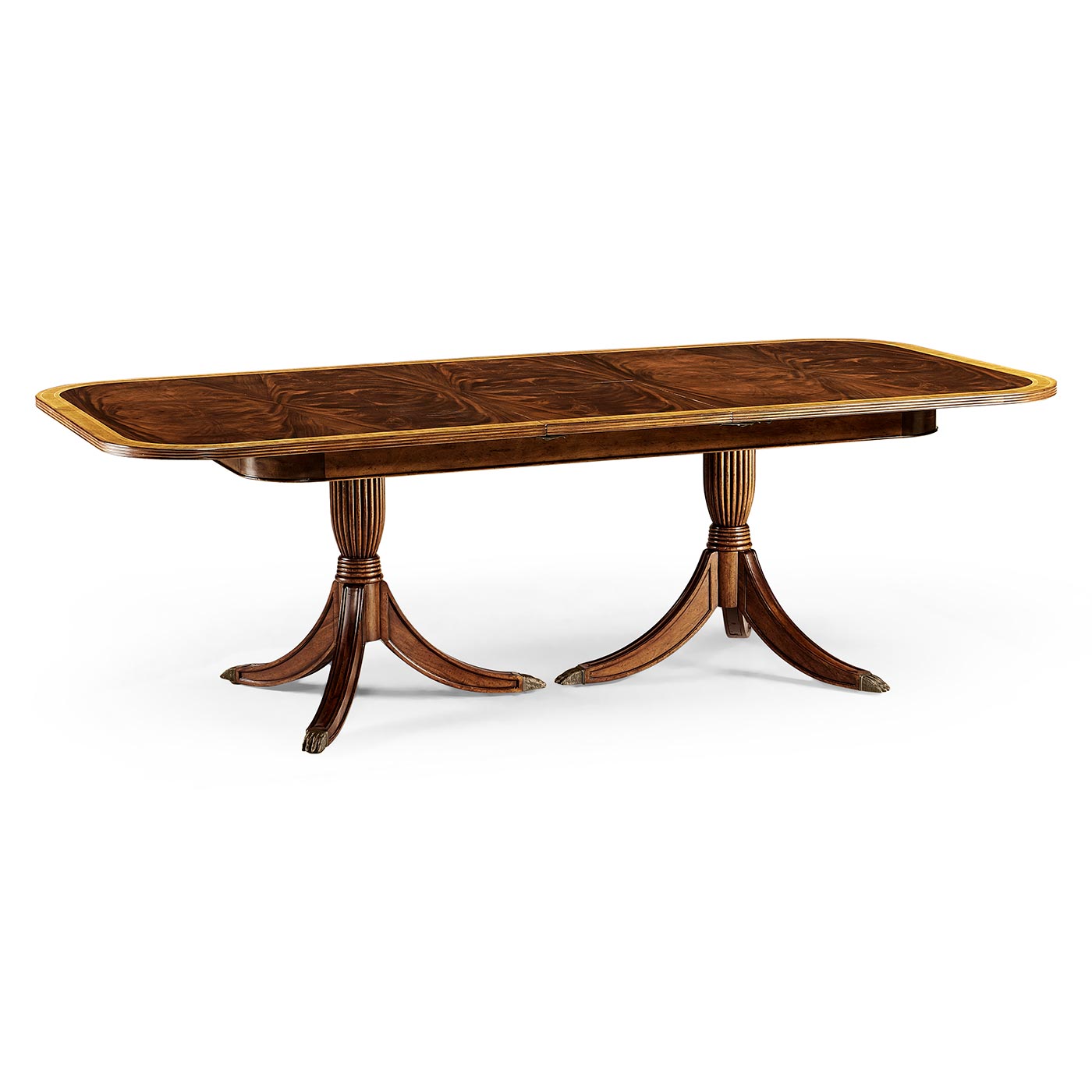Regency Mahogany Extending Dining Table 76"