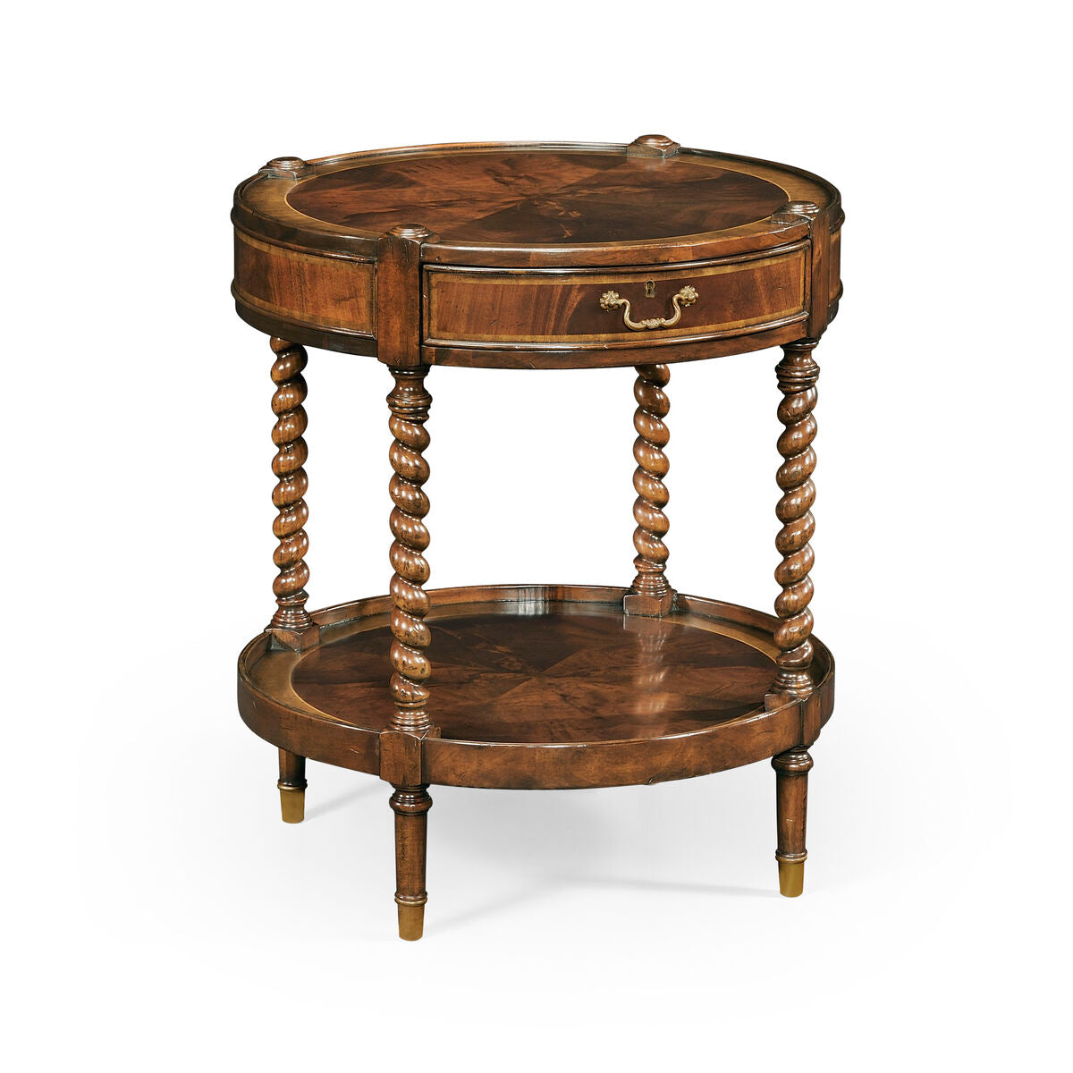 Regency Mahogany Round Side Table ( 492399-MAH )
