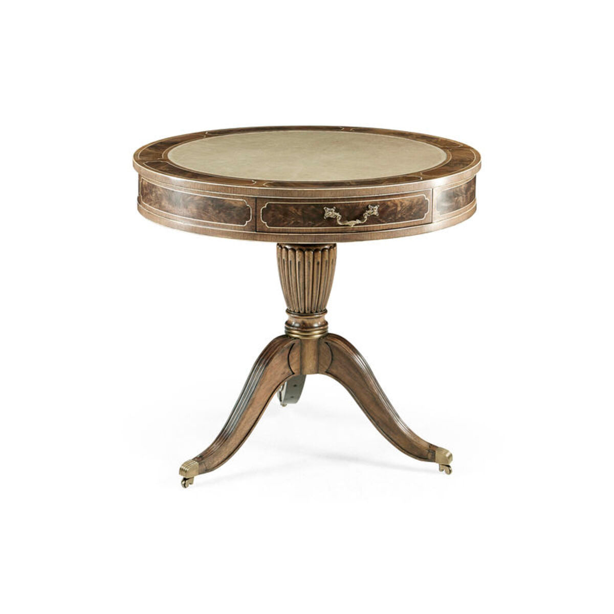 Bleached Mahogany Drum Table ( 492611-MBL-L030 )