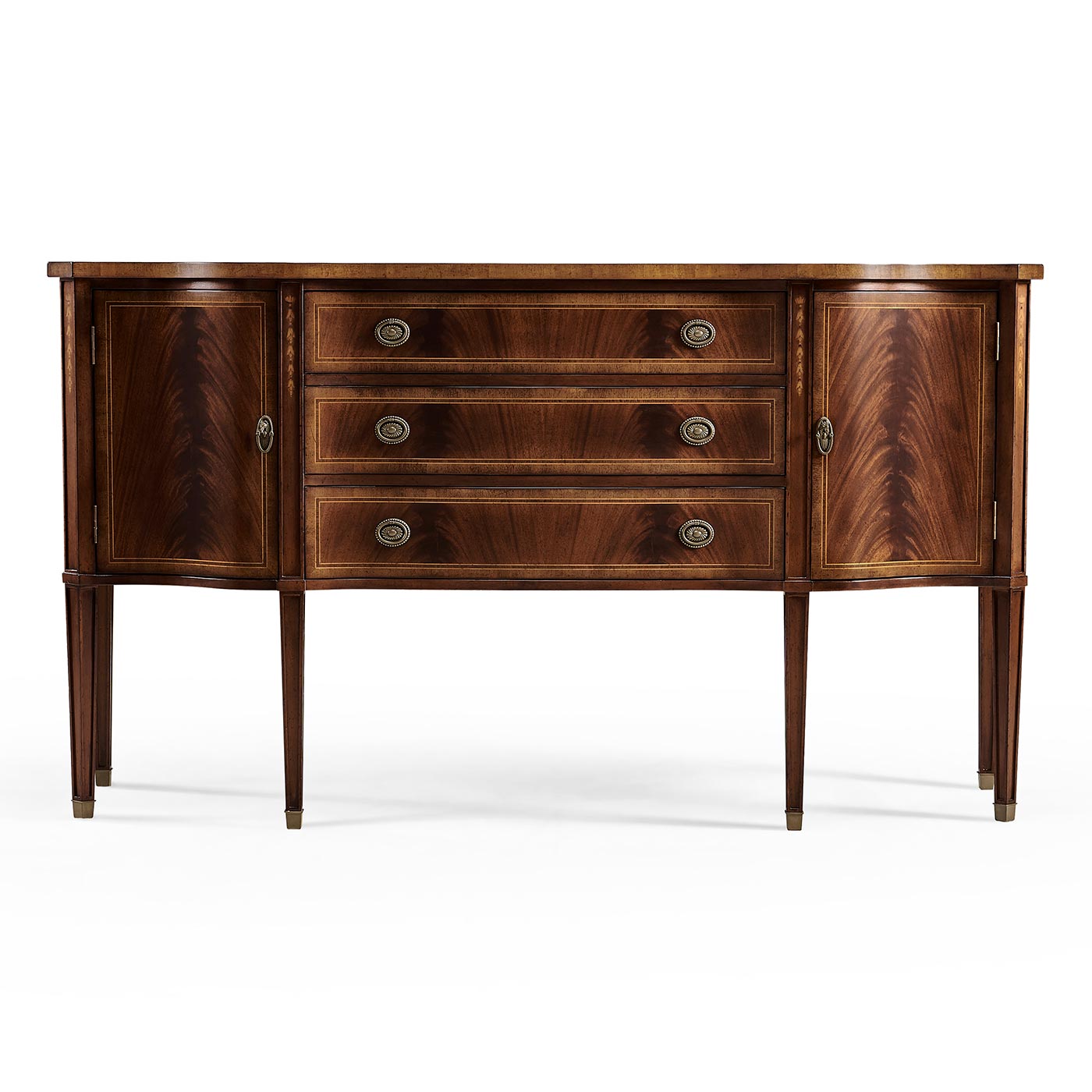 Buckingham Mahogany Breakfront Sideboard