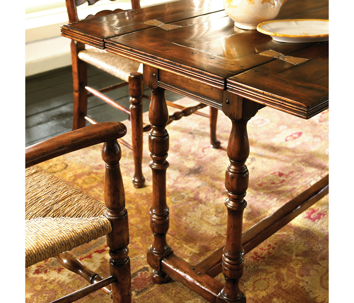 Small Walnut Hunt Table