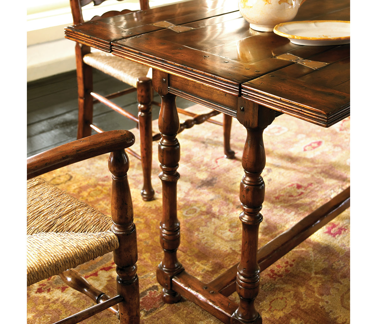 Small Walnut Hunt Table
