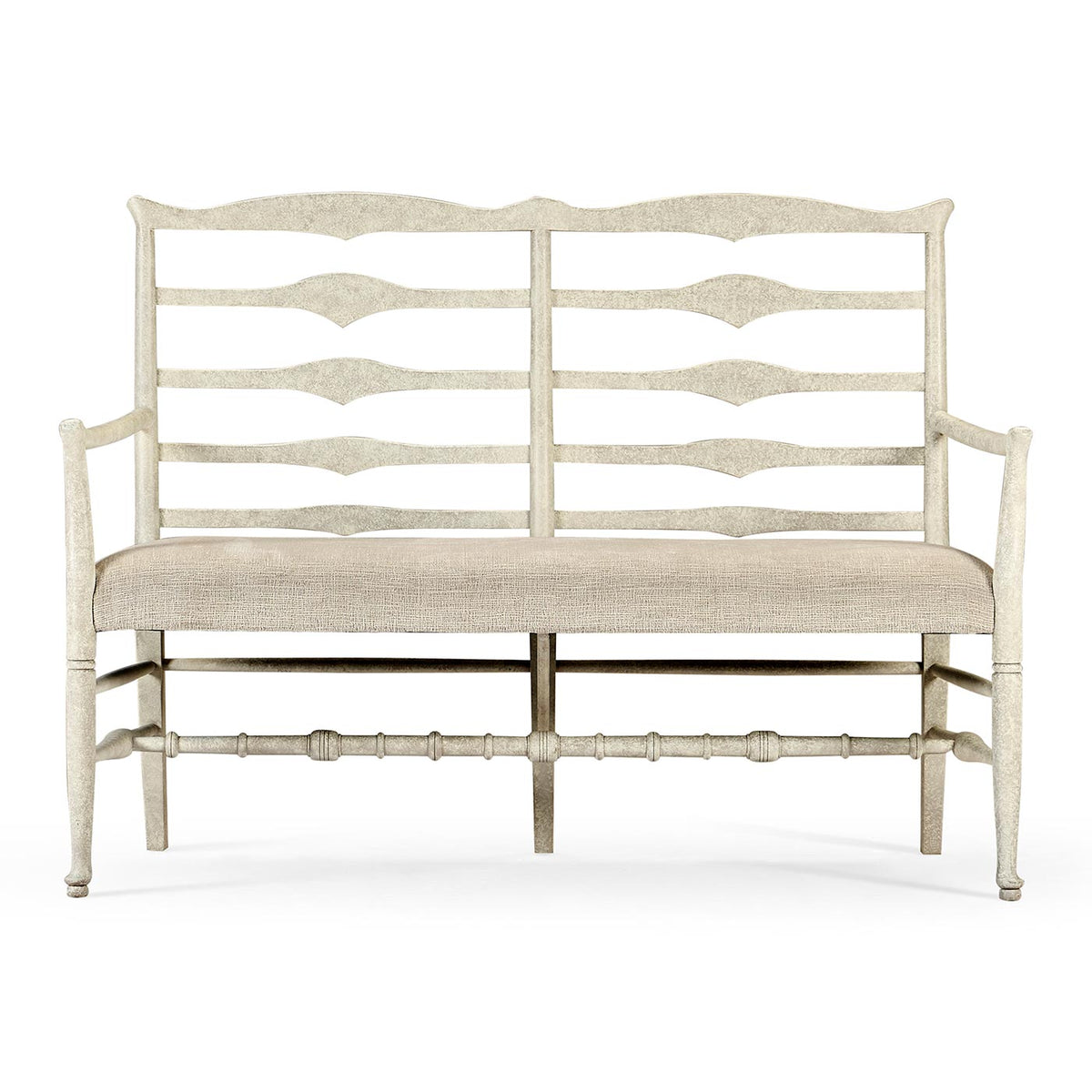 Casual Ladderback Bench