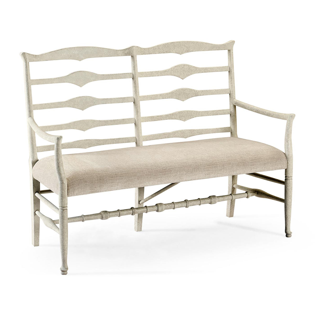 Casual Ladderback Bench
