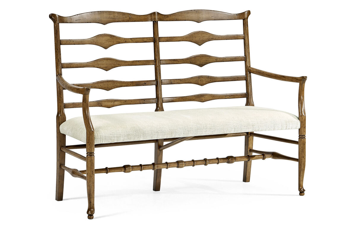 Casual Ladderback Bench ( 492803-DTM-F400 )