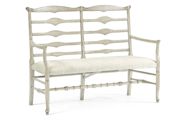 Casual Ladderback Bench