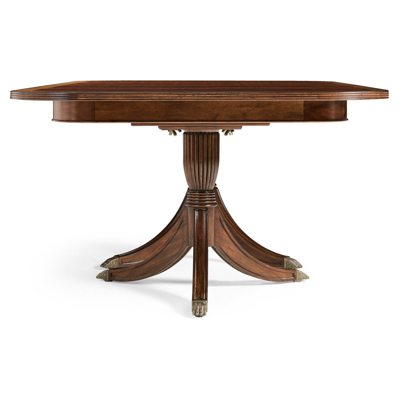 Buckingham Two-Leaf Mahogany Extending Dining Table 88"