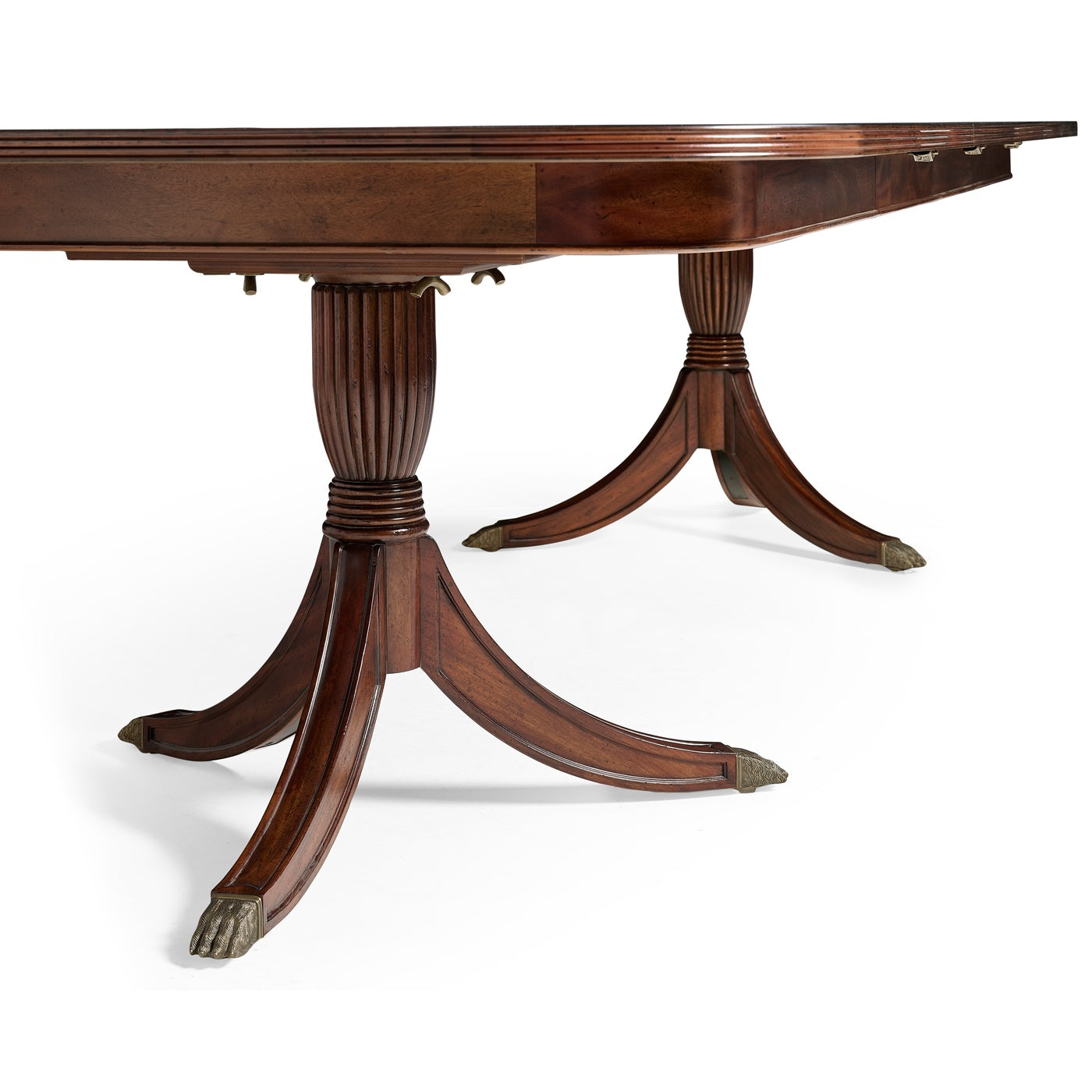 Buckingham Two-Leaf Mahogany Extending Dining Table 88"