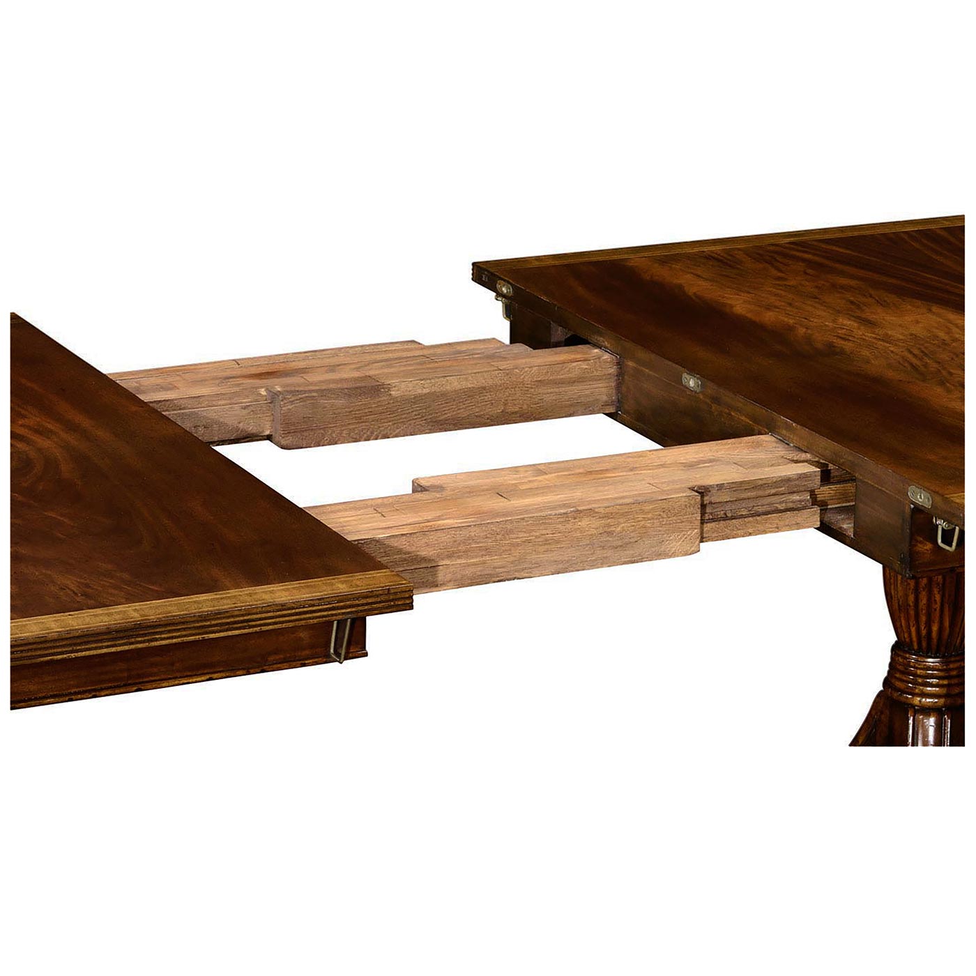 Buckingham Two-Leaf Mahogany Extending Dining Table 88"