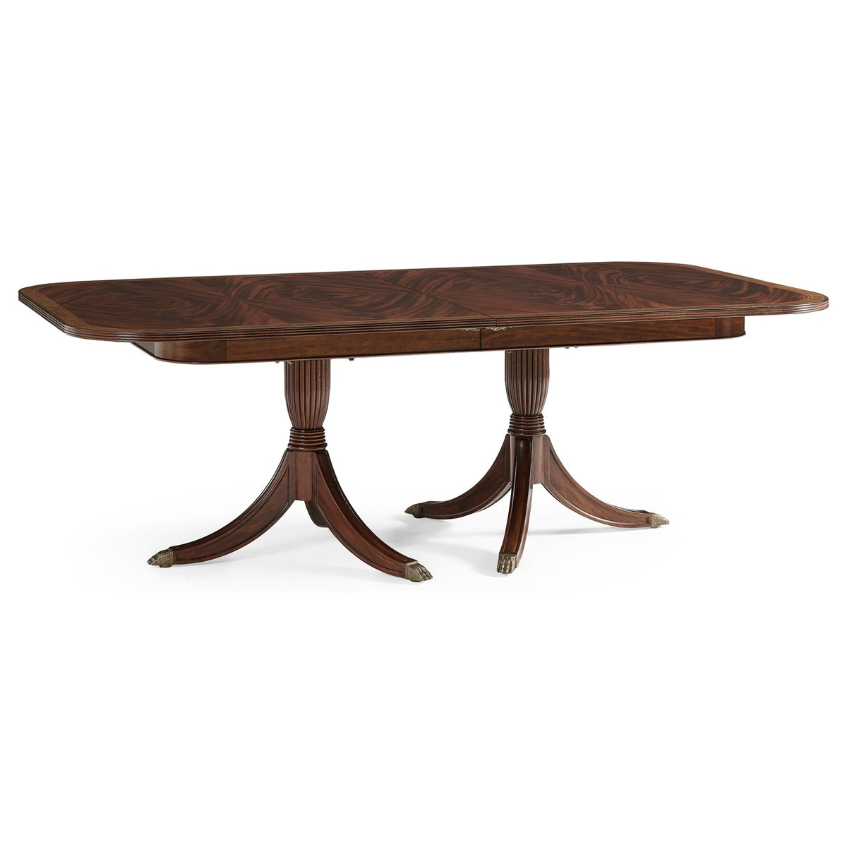 Buckingham Two-Leaf Mahogany Extending Dining Table 88"