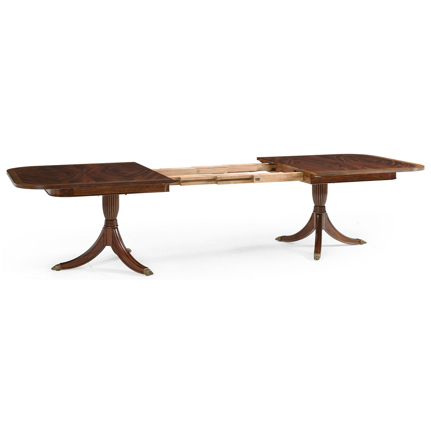 Buckingham Two-Leaf Mahogany Extending Dining Table 88"