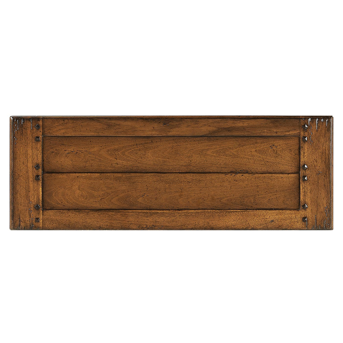 Small Narrow Walnut Console Table