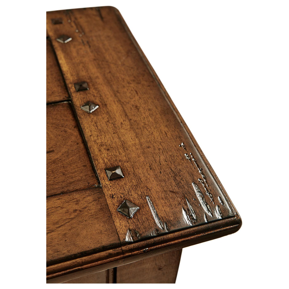 Small Narrow Walnut Console Table