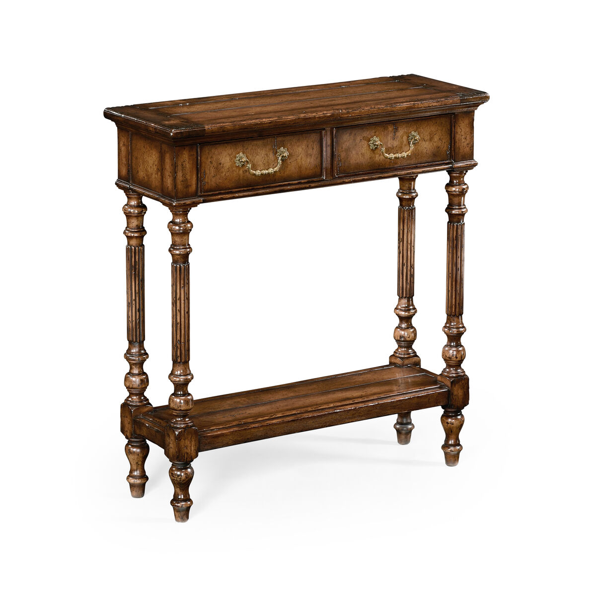 Small Narrow Walnut Console Table ( 493143-WCD )