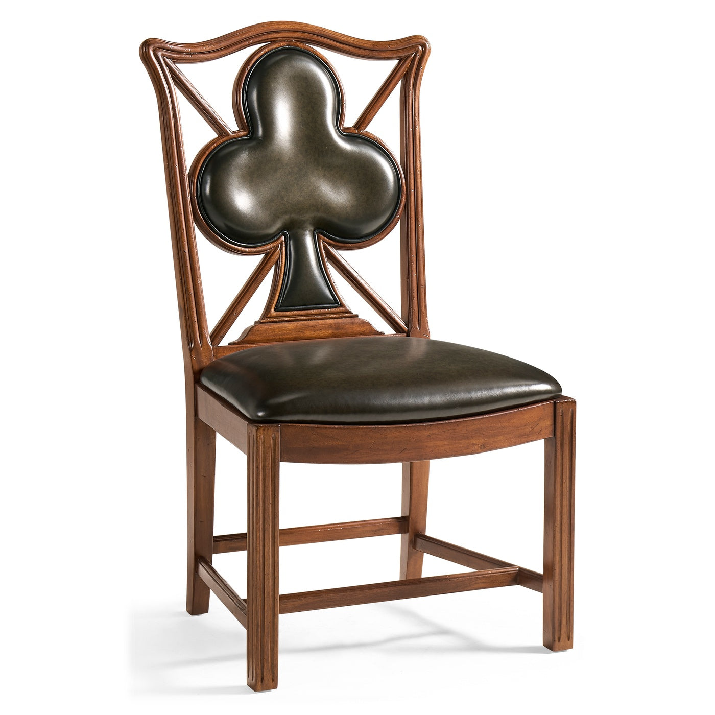 Playing Card "Club" Side Chair