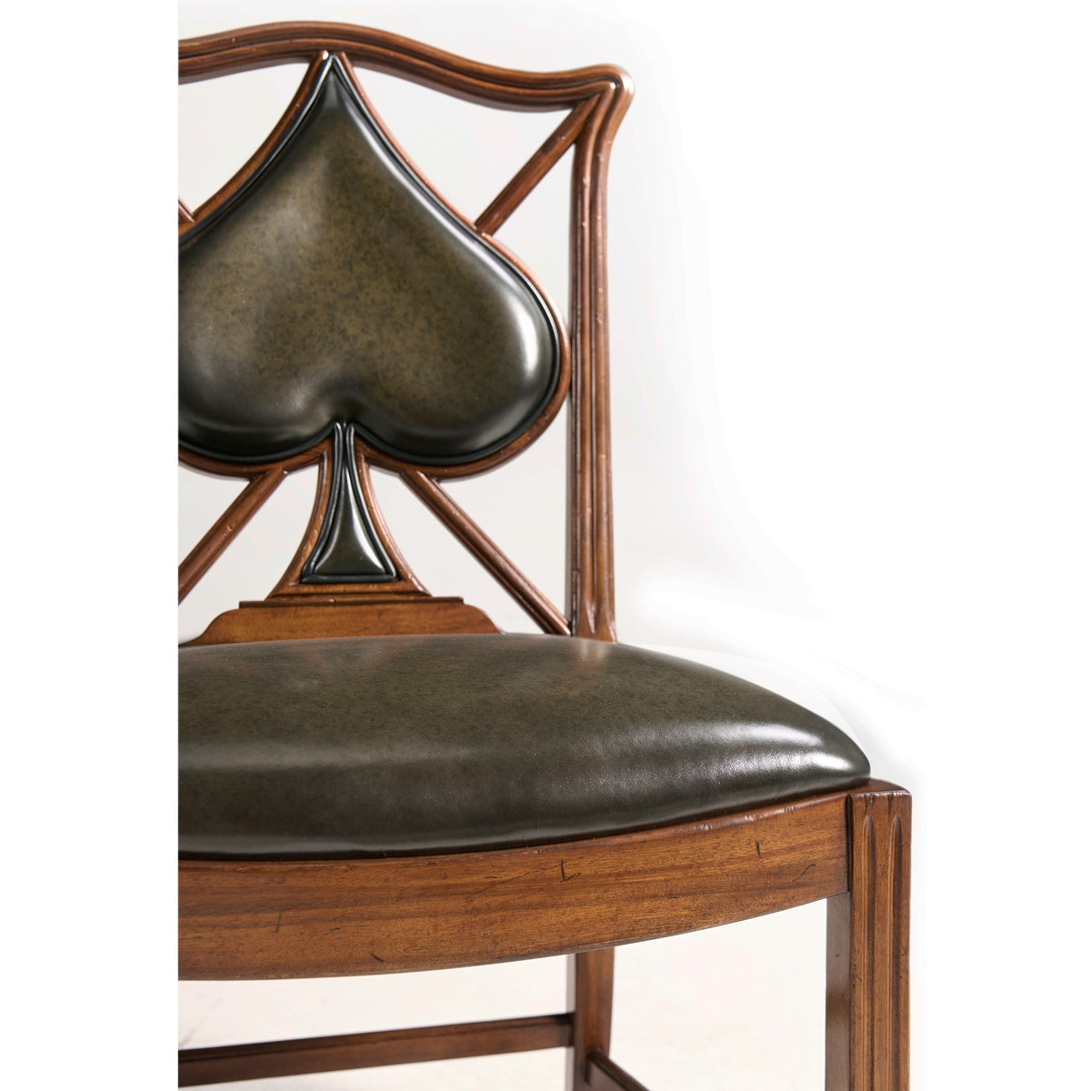 Playing Card "Spade" Side Chair