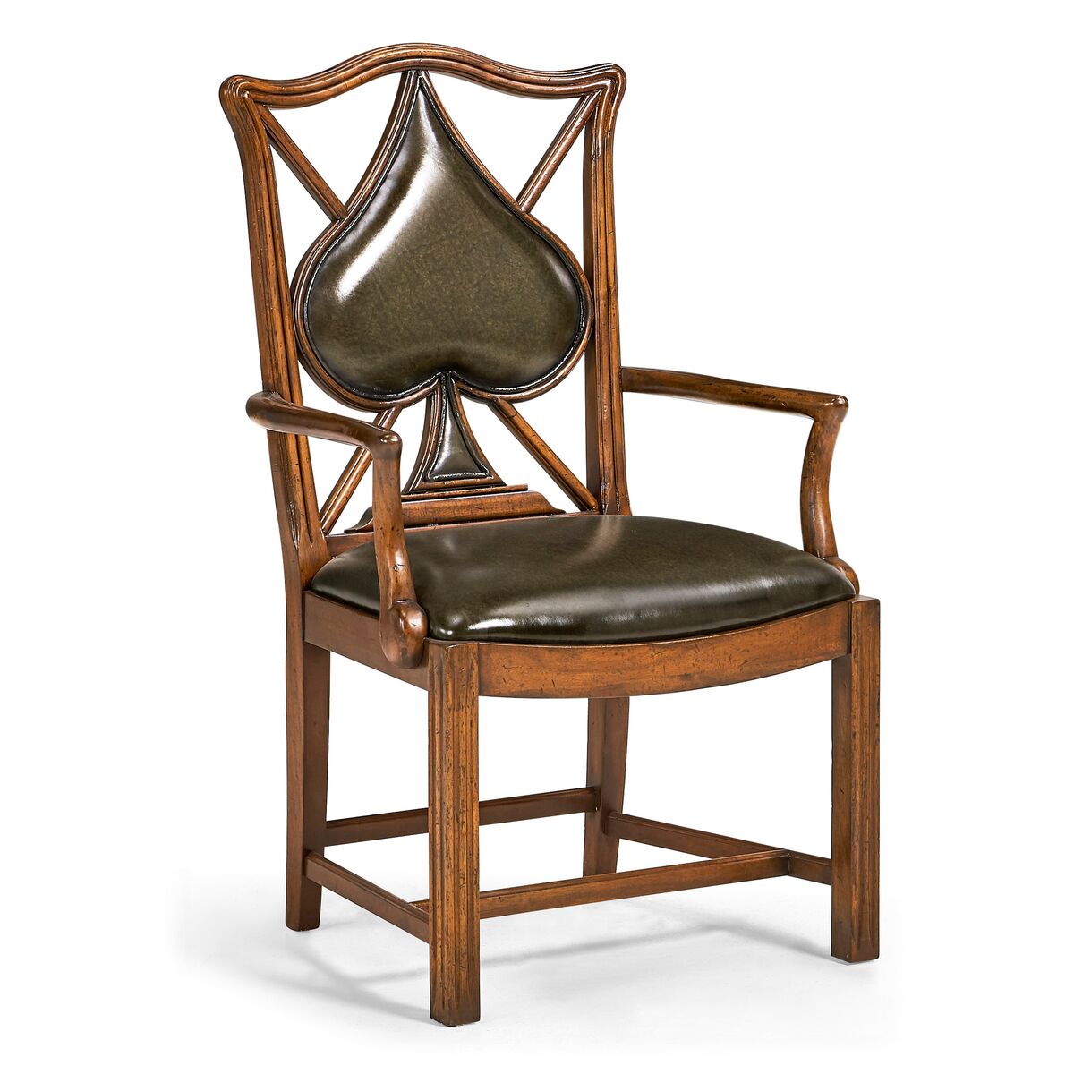 Play card "Spade" armchair ( 493361-AC-WAL-L007 )