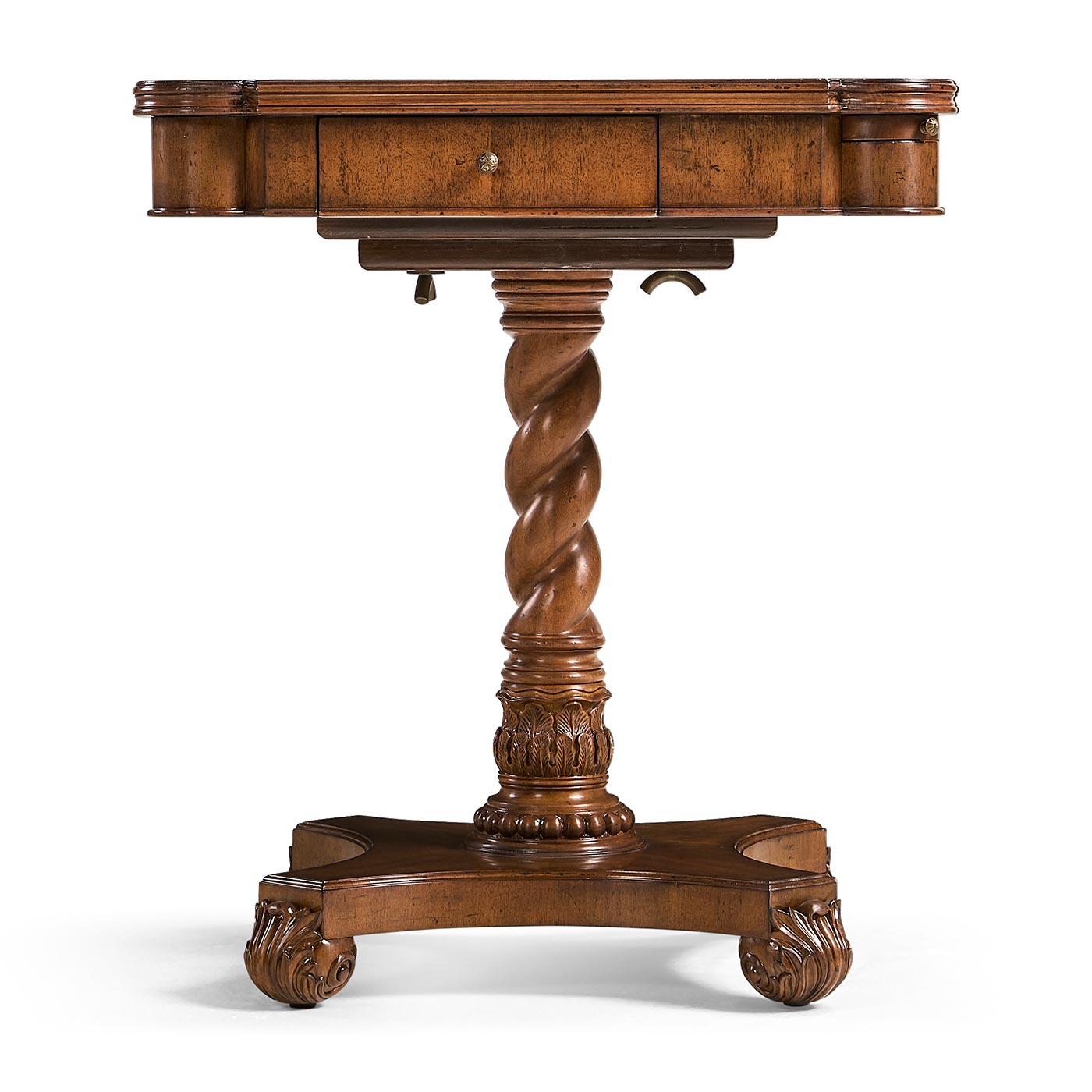 Oyster Veneer Games Table